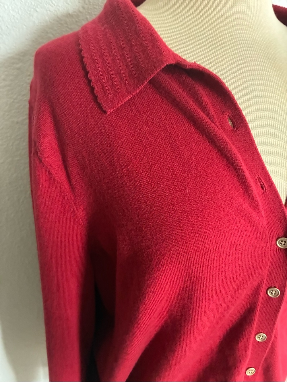 Boden red cardigan - Picture 2 of 8